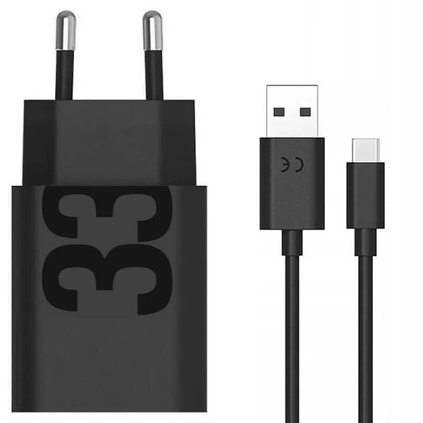 Фото - Мережевий зарядний пристрій Motorola 33W USB-А + кабель 1m (PG38C06448)