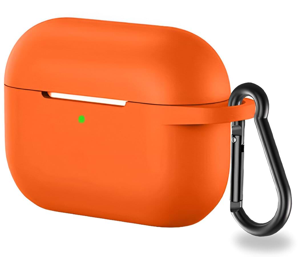 Чехол для наушников BeCover Silicon for Apple AirPods Pro Orange (704484) - Фото 1