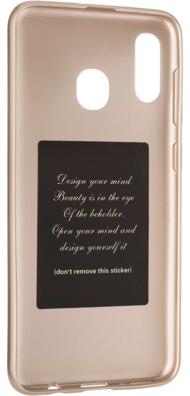 Фото - Чехол для смартфона Gelius Remax Glossy Shine Case for Samsung A305 (A30) Gold (72701)