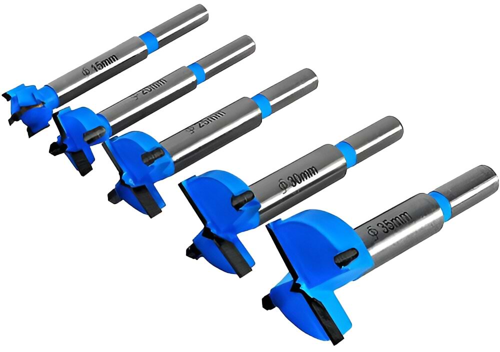 Набір свердел S&R 15, 20, 25, 30, 35 мм 5 шт. (216812005)