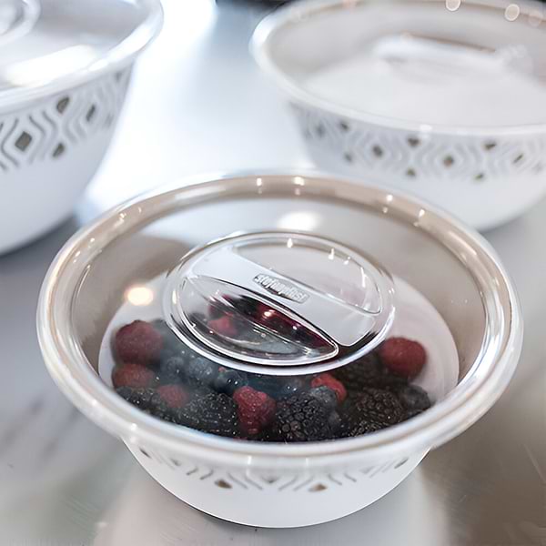 Фото - Кришка для ємності Stefanplast 55170 для миски TOSСA d.29 см