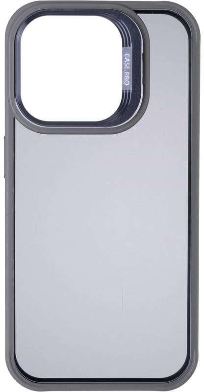 Чехол для смартфона Gelius Elegant Bumper Case Camera stand iPhone 15 Pro Grey (99488) - Фото 1