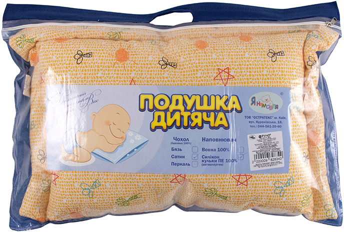 Фото - Подушка стандартная Руно 40х60 силиконовая 309.137_Baby (309.137_Baby)
