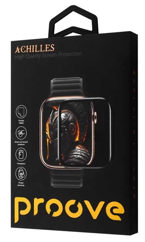 Фото - Захисне скло для смарт-годинника Proove Achilles Apple Watch Series 10 42 mm Black (PGPWS1042MM1)