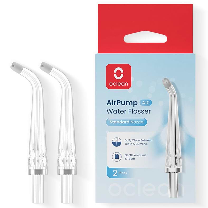 Насадка для ирригатора Oclean Nozzle for A10-Standard 2 шт. (6970810556148) - Фото 1