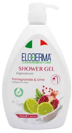 Гель для душа Eloderma Гранат і Лайм 1000 мл (ESGGL1000) - Фото 1