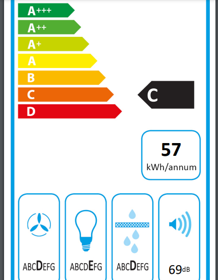 Фото - Витяжка вбудована AEG DPB3632S
