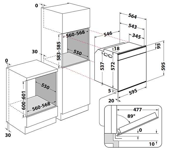 Фото - Духова шафа Hotpoint-Ariston FI7861SHBLHA