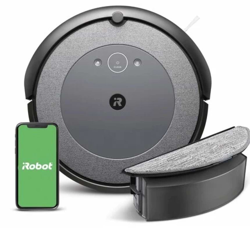 Робот-пылесос моющий iRobot Roomba Combo i5 (i517840) - Фото 1