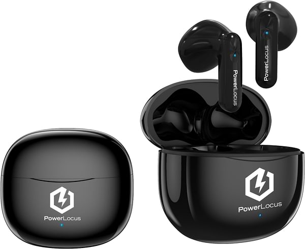 Фото - Наушники вкладыши беспроводные TWS PowerLocus Vibe black (pwl-vibe-black)