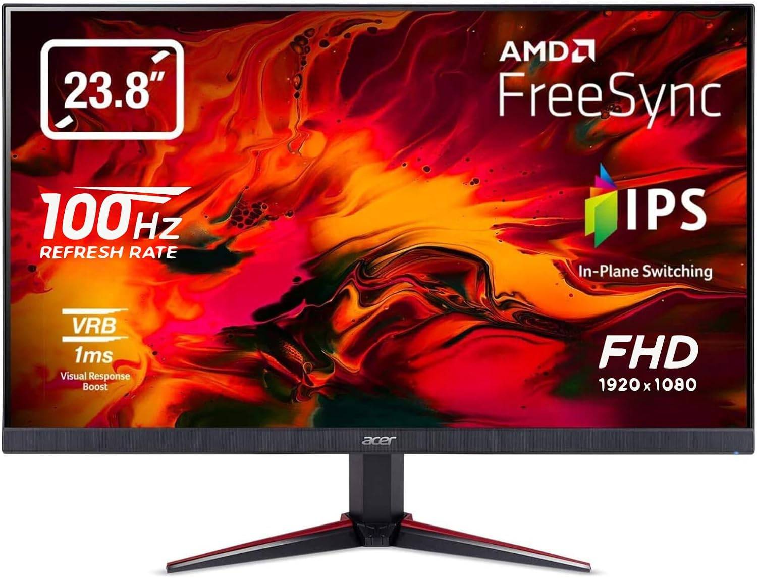 Монитор Acer VG240YEbmiix (UM.QV0EE.E09) - Фото 1