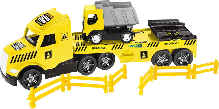 Наземная спецтехника Wader Magic Truck Technic с грузовиком (36421)
