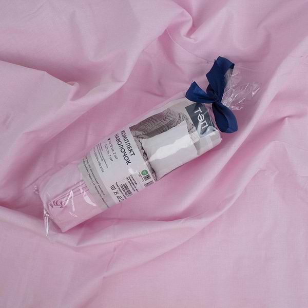 Фото - Наволочка ТЕП Комплект 70х70 см Рожевий (2-04245_32784)