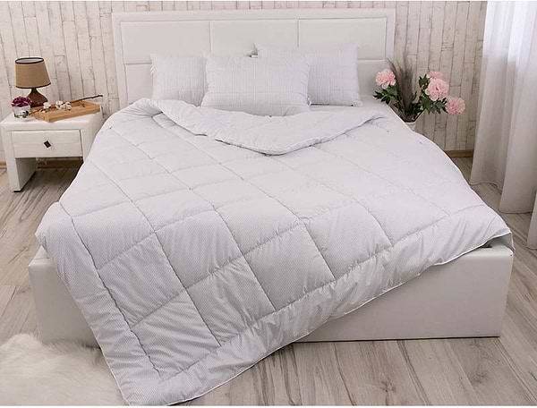 Фото - Ковдра демісезонна двоспальна євро Руно 200х220 силіконова (322.52_Elegante)