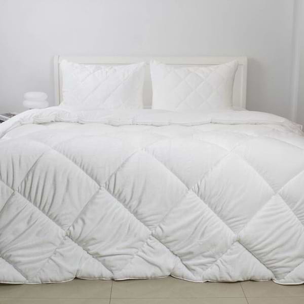 Фото - Ковдра демісезонна полуторна ТЕП WHITE TEDDY 150х210 см (1-05204_00000)