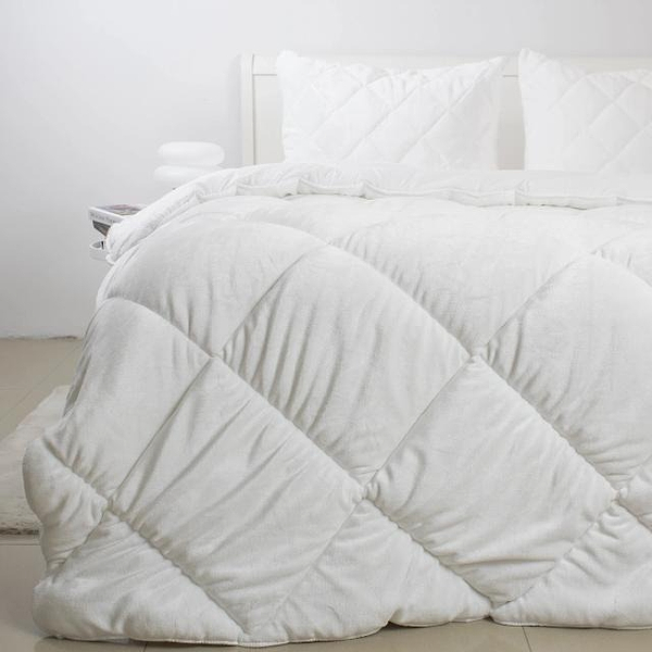 Фото - Ковдра демісезонна полуторна ТЕП WHITE TEDDY 150х210 см (1-05204_00000)