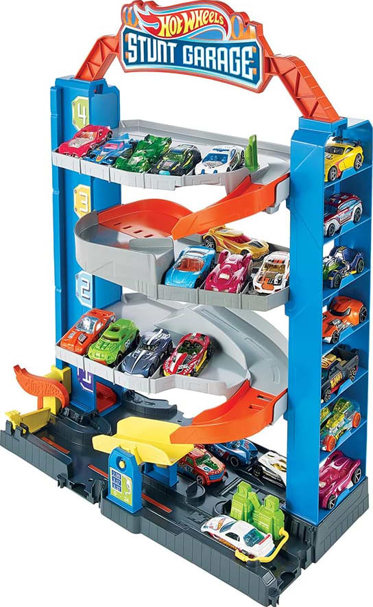 Фото - Ігровий набір Hot Wheels Чотириповерховий гараж для машинок (GNL70)