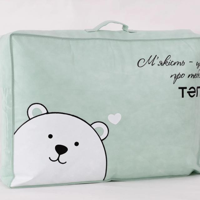 Фото - Ковдра демісезонна полуторна ТЕП WHITE TEDDY 150х210 см (1-05204_00000)