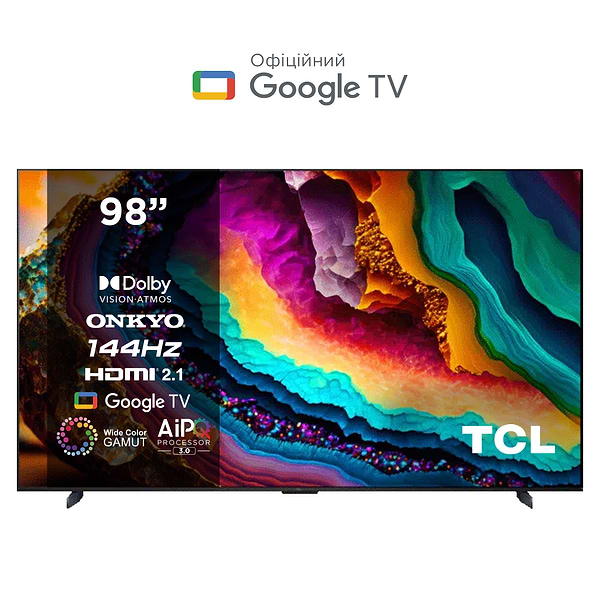 Фото - Телевізор TCL 98P745