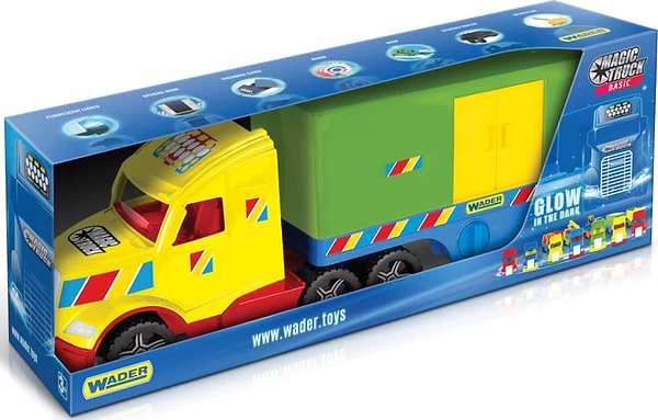 Фото - Наземна спецтехніка Wader "Magic Truck Basic" фургон (36310)