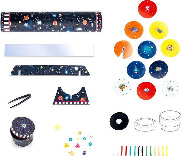 Фото - Набір для виготовлення іграшок Djeco Зроби сам Космічний калейдоскоп (DJ07922)