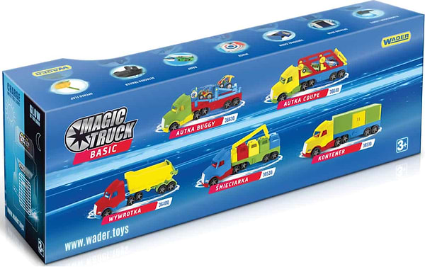 Фото - Наземная спецтехника Wader ''Magic Truck Basic'' грузовик (36300)