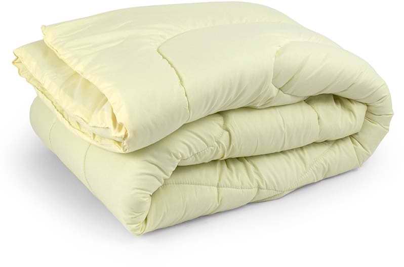 Ковдра всесезонна двоспальна євро Руно 200х220 силіконова (322.52СЛБ_молочний)