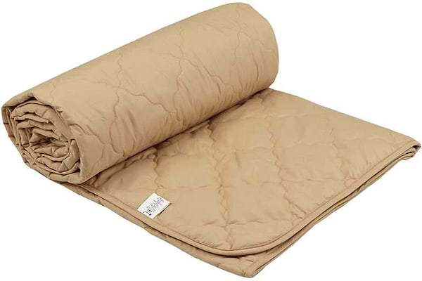 Фото - Ковдра літня полуторна Руно 172х205 вовняна Комфорт (316.52ШКУ_Бежевий)