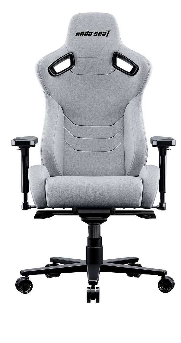 Фото - Крісло для геймерів Anda Seat Kaiser 2 Pro Size XL Gray Linen Fabric (AD12YXL-17-G-F-G01)