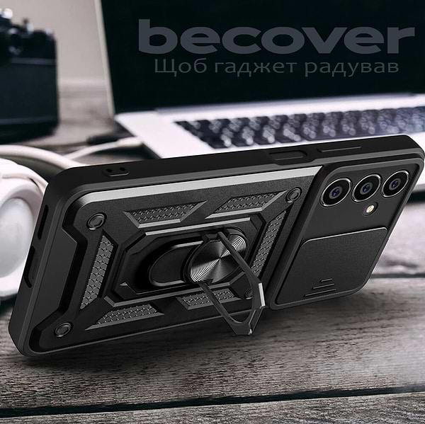 Фото - Чохол для смартфону BeCover Military for Samsung Galaxy A25 5G SM-A256 Black (711010)