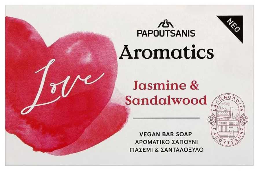 Твердое мыло Aromatics Love Жасмин и Сандаловое дерево 100 г (ABSLJSW100) - Фото 1