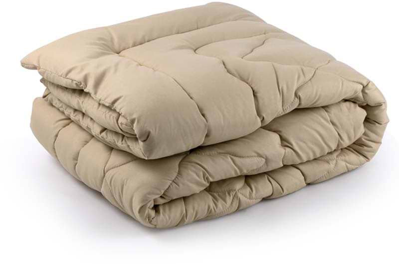Одеяло зимнее полуторное Руно 140х205 шерстяное (321.52ШУ_Бежевый)
