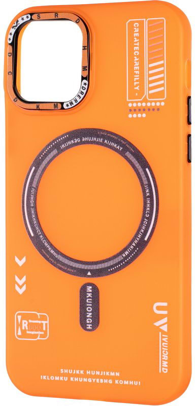 Чохол для смартфону Gelius Resistant Shield Magsafe Case for iPhone 12 Pro Orange (97237) - Фото 1