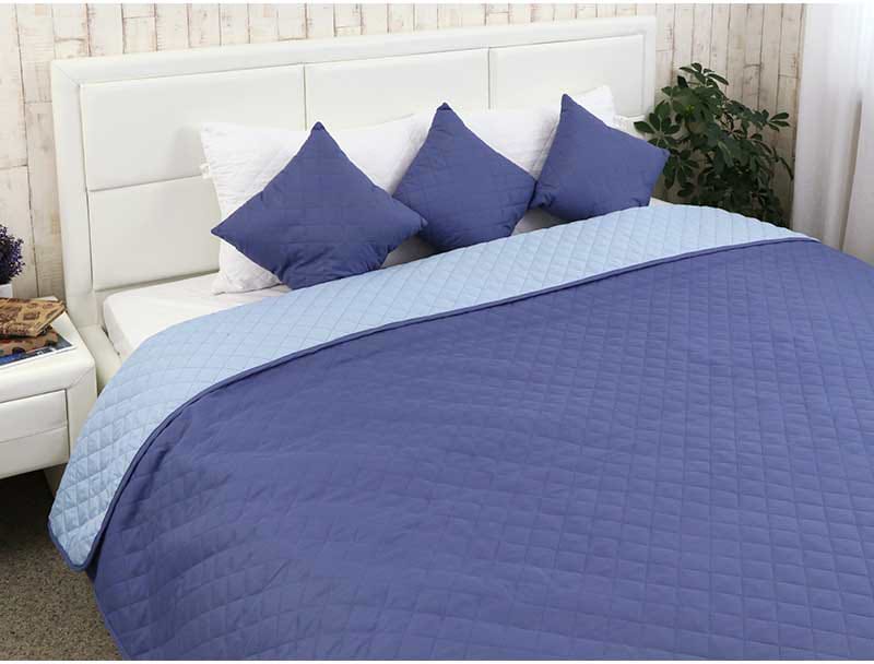 Купить Покрывало двуспальное Руно 220х240 микрофайбер Валенсия голубовато-джинсовое (330.52У_Валенсия) - Фото 1 Покрывало двуспальное Руно 220х240 микрофайбер Валенсия голубовато-джинсовое (330.52У_Валенсия) - Фото 1