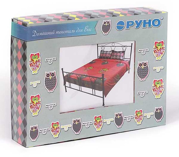 Фото - Комплект постельного белья Руно Owl сатин (6.137К_Owl)