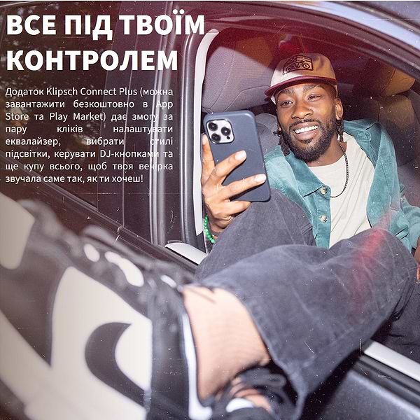 Фото - Портативна акустика Klipsch Miami Black (1073417)