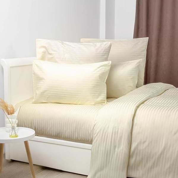 Фото - Комплект постельного белья ТЕП СТРАЙП САТИН PREMIUM Caramel (2-04800_34080)