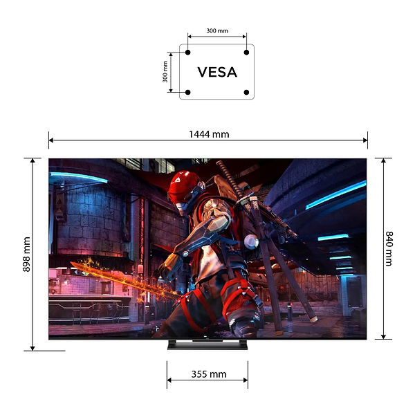 Фото - Телевізор TCL 65C745