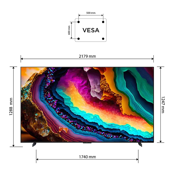 Фото - Телевізор TCL 98P745