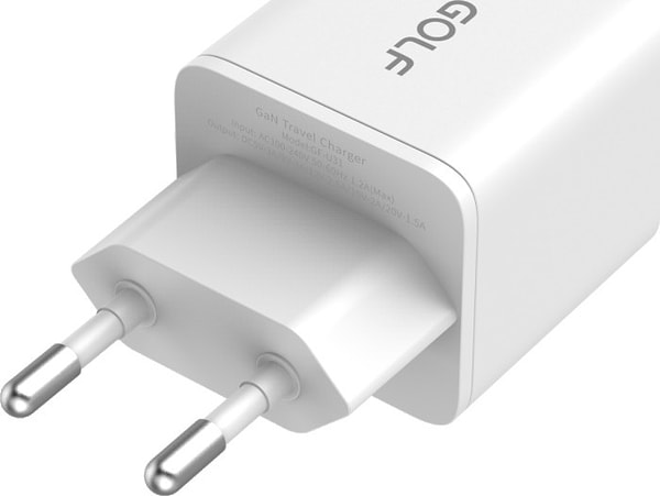 Фото - Мережевий зарядний пристрій Golf Type-C 30W PD (GF-U31) White