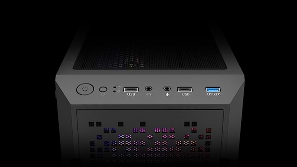 Фото - Корпус Gamdias AURA GC7 ARGB Mid-Tower (4711514500677)