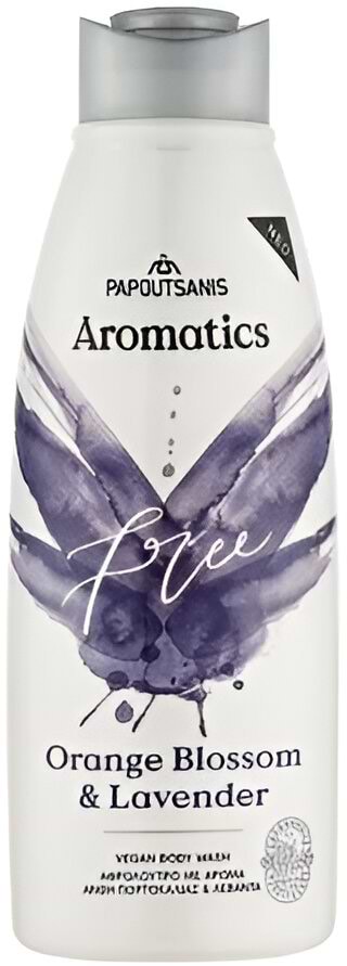 Гель для душа Aromatics Vegan Free Лаванда та Квіти апельсину 600 мл (ADGFLOB600) - Фото 1