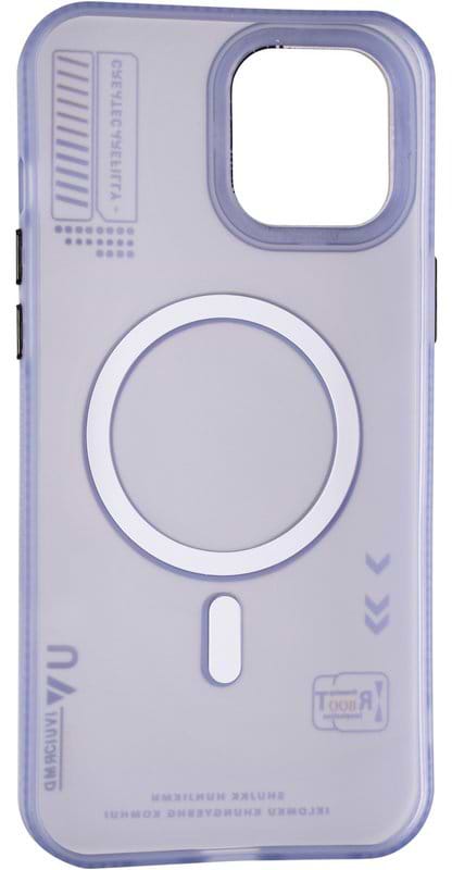 Фото - Чохол для смартфону Gelius Resistant Shield Magsafe Case for iPhone 12 Pro Max Blue (97239)