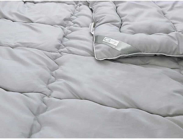 Фото - Одеяло демисезонное двуспальное евро Руно 200х220 силиконовое (322.52GREY)