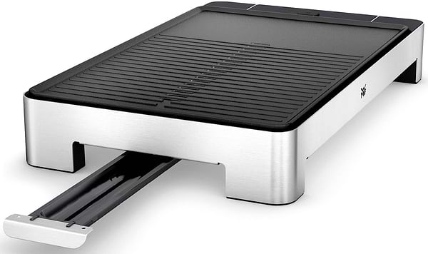 Фото - Гриль-барбекю электрический WMF 0415340011 LONO TGRILL FLAT&RIBBED