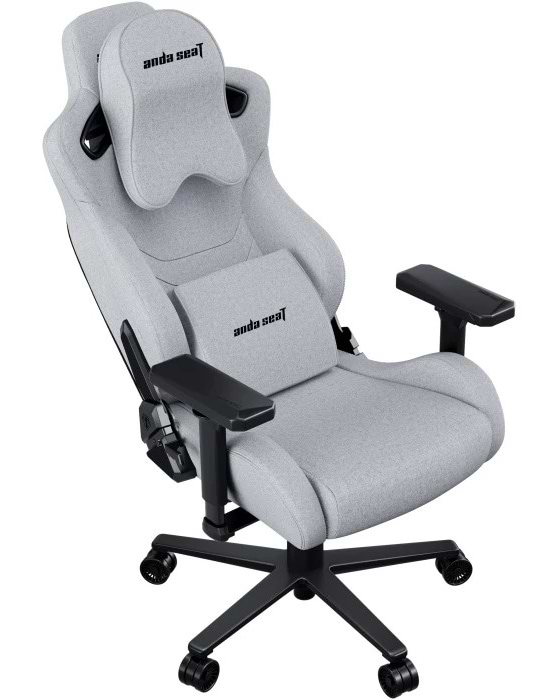 Фото - Крісло для геймерів Anda Seat Kaiser 2 Pro Size XL Gray Linen Fabric (AD12YXL-17-G-F-G01)