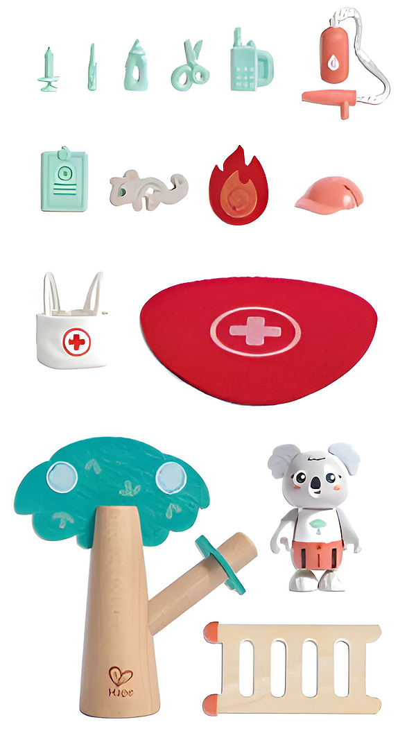 Фото - Ігровий набір Hape Лісова пожежна служба (E3421)