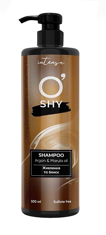 Шампунь жіночий O'Shy Argan & marula oil (4820263232958) - Фото 1
