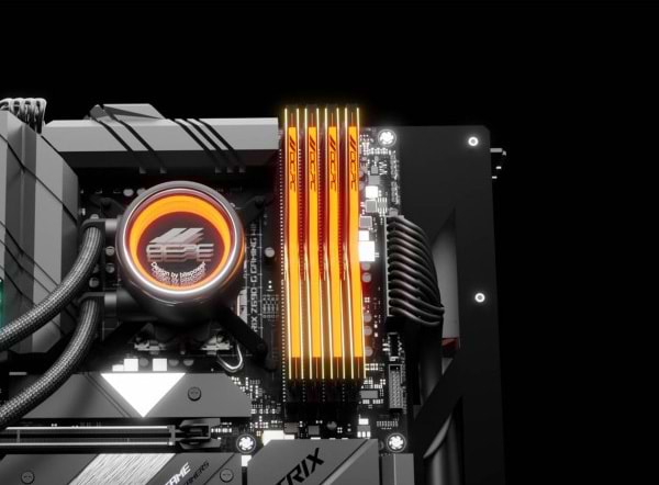 Фото - Память DDR OCPC Pista RGB DDR5 C40 Black Label (MMPT2K32GD562C40BL)