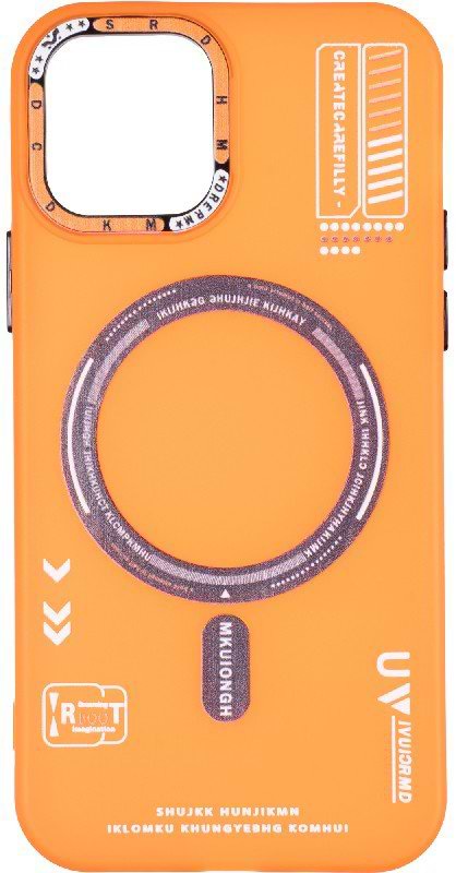 Чехол для смартфона Gelius Resistant Shield Magsafe Case for iPhone 12 Orange (97233) - Фото 1